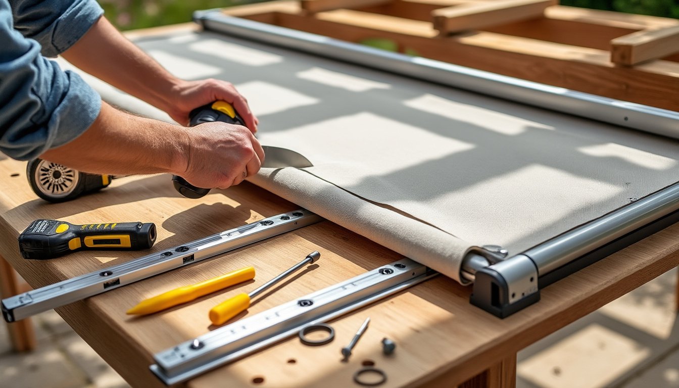 découvrez notre guide étape par étape pour fabriquer une toile coulissante pour pergola, facile à suivre pour protéger votre espace extérieur avec style et praticité.