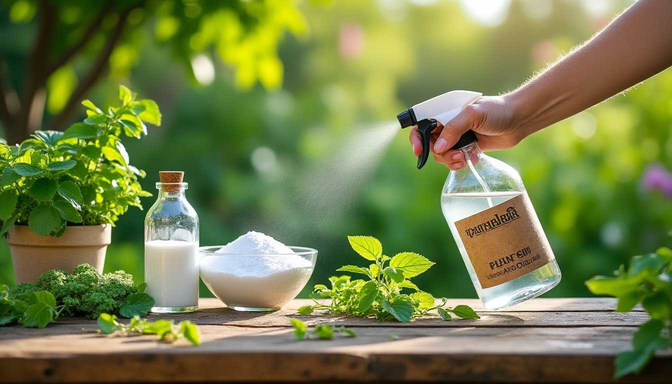 découvrez une recette efficace de désherbant naturel au bicarbonate et vinaigre pour un jardin sain et sans produits chimiques, respectueux de l'environnement.